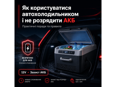 Как пользоваться автохолодильником и не разрядить аккумулятор
