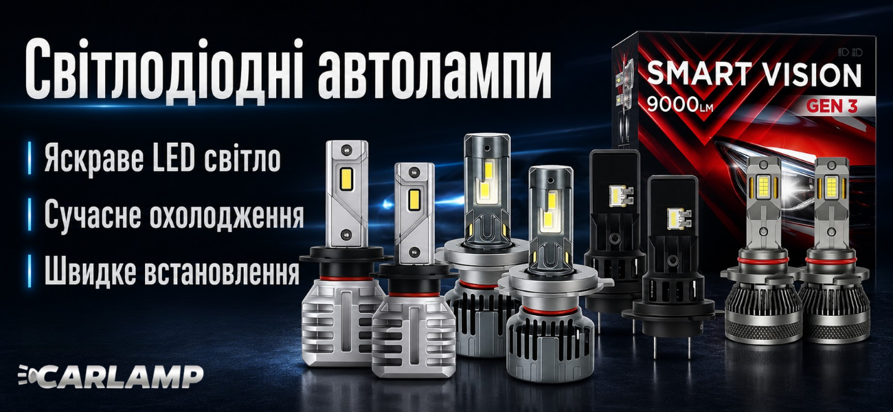 Світлодіодні Led лампи для авто