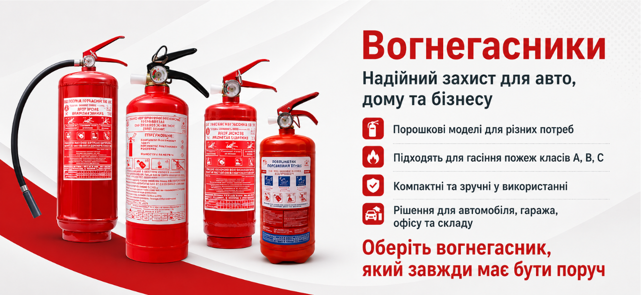 Вогнегасники