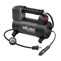 Однопоршневий автокомпресор MOLDER для шин R13-R19 10 Атм 40 л хв 170 Вт (MA25110)