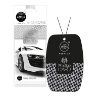 Ароматизатор для автомобіля Aroma Car Prestige Card Chrome сріблястий (83544)