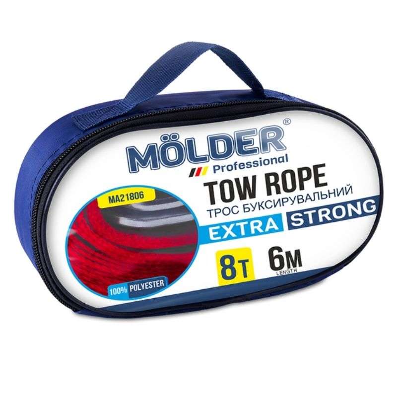 Трос буксировочный 8т 6м сумка Molder (MA21806)