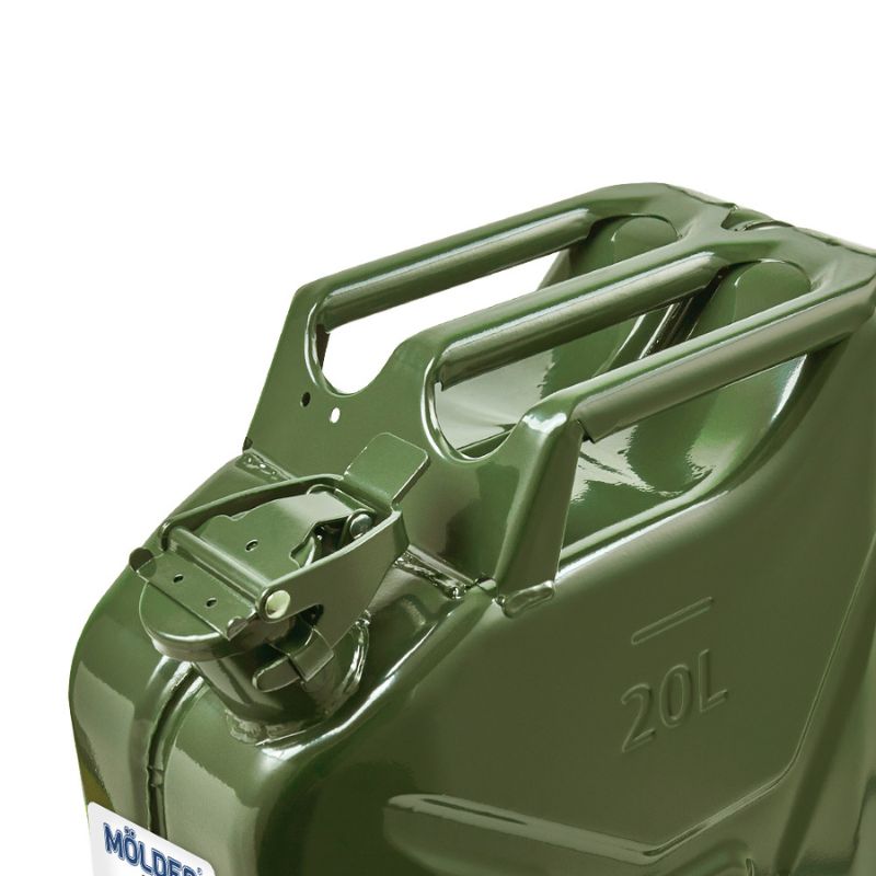 Канистра металлическая 20л MOLDER с рычажной крышкой (MA33020)