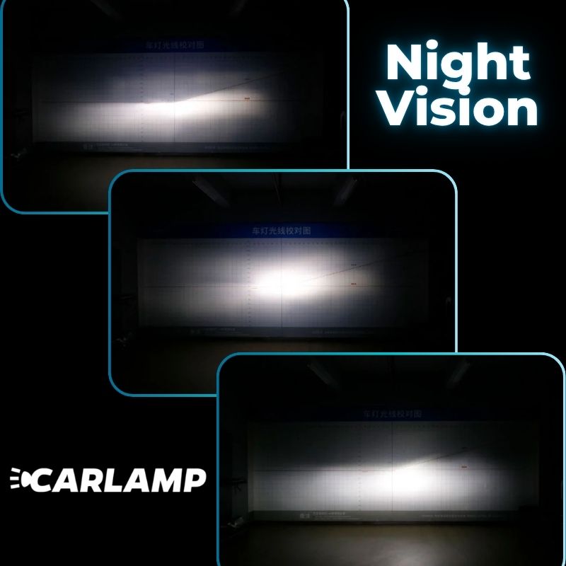 Світлодіодні LED лампи HB3 6000 Лм 5500 К CARLAMP Night Vision Gen 3 (NVG3HB3)