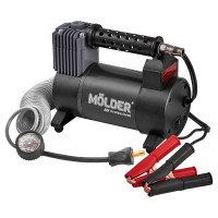 Однопоршневий автокомпресор MOLDER для шин R13-R19 10 Атм 40лхв 170Вт автомобільний MA25130