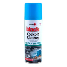 Полироль для пластика NOWAX Black Cockpit Cleaner океан 200мл (NX00210)