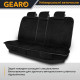Накидки на сидіння алькантара універсальні комплект 11шт Gearo Alcantara series (GE0701BK-A)