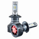 Автолампи світлодіодні H7 PX26d LED SOLAR надпотужні 12V 24V 6000K 60W 8000Lm Philips ZES (8307)