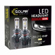 Автолампи світлодіодні H7 PX26d LED SOLAR надпотужні 12V 24V 6000K 60W 8000Lm Philips ZES (8307)