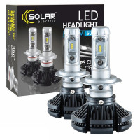Автолампа LED H7 PX26d 12V 24V 6000K 6000Lm 50W Philips ZES для основного освітлення (8807)