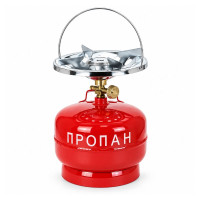 Комплект газовый баллон WS0221 5л + горелка WS0215 2.35 кВт WorkShop (WS0221G)