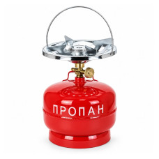 Комплект газовий балон WS0221 5л + пальник WS0215 2.35 кВт WorkShop (WS0221G)