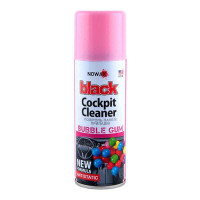 Полироль для пластика NOWAX Black Cockpit Cleaner жвачка 450мл (NX00459)