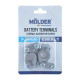Клеммы аккумуляторные Molder свинцовые 330г 2 шт (MA21130)