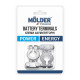 Клеммы аккумуляторные Molder свинцовые 375г 2 шт (MA21150)