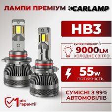 Світлодіодні Led лампи HB3 Carlamp Smart Vision Gen3 9000 Lm 6500 K (SMG3HB3)