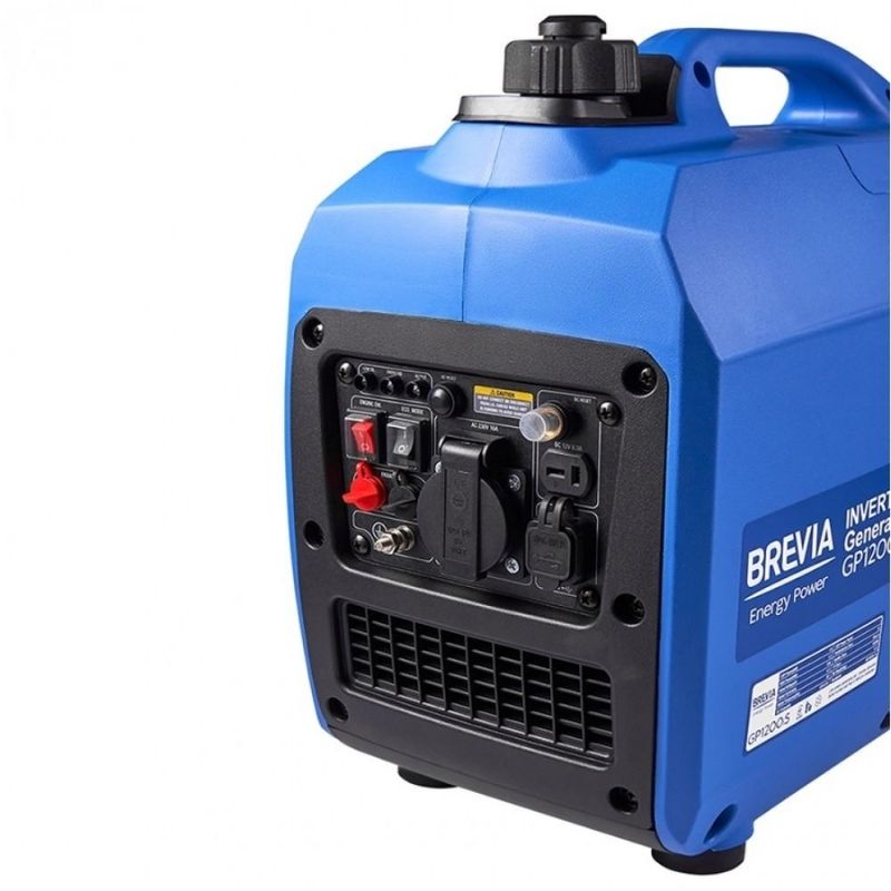 Инверторный бензогенератор BREVIA 1кВт с системой AVR 230В чистая синусоида (GP1200iS)