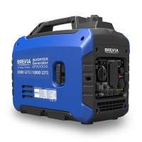 Инверторный бензиновый генератор BREVIA 1.6 кВт 4.5л с AVR и чистой синусоидой 230В (GP2000iS)