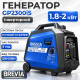Генератор бензиновий інверторний 1.8-2.0 кВт BREVIA з системою AVR 230В (GP2300iS)