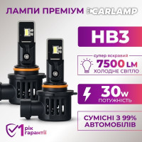 Светодиодные Led лампы 9005 Carlamp Day Light Gen2 7500 Lm 5800 K (DLG2HB3)