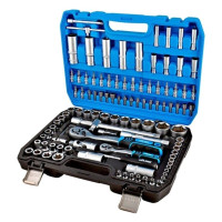 Набор инструментов 1/2" 1/4" 108шт CrV Molder в кейсе (MT60108)