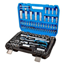 Набор инструментов 1/2" 1/4" 108шт CrV Molder в кейсе (MT60108)
