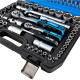 Набор инструментов 1/2" 1/4" 108шт CrV Molder в кейсе (MT60108)