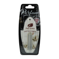 Ароматизатор для авто Paloma Parfume Cotton White освежитель воздуха автомобильный (71101)