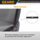 Накидки на передні сидіння льон універсальні 2шт Linen series Gearo (GE0704GY-F)