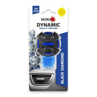 Ароматизатор для авто на вентиляцию Nowax Dynamic Black Diamond для дефлектора (NX07785)
