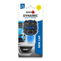 Ароматизатор для авто на дефлектор Nowax Dynamic запах Новый Автомобиль для машины (NX07792)
