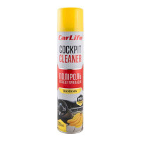 Полироль для панели приборов CARLIFE Cockpit Cleaner банан 320мл (CF323)