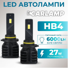 Світлодіодні Led лампи 9006 Carlamp 6000 Lm 5500 K (NVG3HB4)