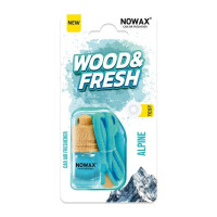 Ароматизатор для авто Nowax Wood and Fresh Alpine в блистерной упаковке (NX91986)