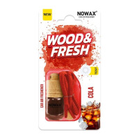Автомобільний ароматизатор Nowax Wood&Fresh зі смаком коли у блістері (NX92037)