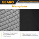 Накидки на передні сидіння льон універсальні 2шт сірі Gearo Linen series (GE0703GY-F)