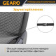 Накидки на передні сидіння льон універсальні 2шт сірі Gearo Linen series (GE0703GY-F)