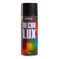 Акриловый грунт черный NOWAX Decor Lux 450 мл 9005 (NX48049/NX65049)
