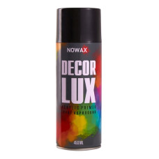 Акриловый грунт черный NOWAX Decor Lux 450 мл 9005 (NX48049/NX65049)