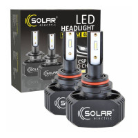 Светодиодные лампы НB4 для авто SOLAR Led автолампы 6000K 5000Lm (8206)