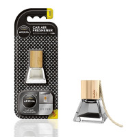 Ароматизатор для авто Aroma Car Prestige Wood Silver с деревянным элементом (92531)
