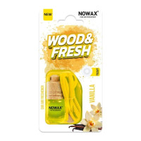 Автомобильный ароматизатор Wood&Fresh Vanilla в блистере Nowax для авто (NX92112)