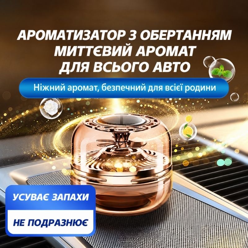Ароматизатор на солн. батарее "Sky" Gu Long (JT-005)
