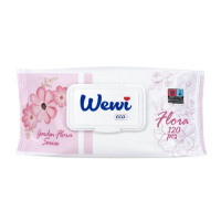 Влажные салфетки WEWI ECO Flora 120 шт (1000092/1)