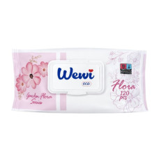 Влажные салфетки WEWI ECO Flora 120 шт (1000092/1)