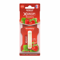 Автомобильный ароматизатор Nowax X Drop с запахом клубники для салона авто (NX00060)