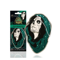 Аромат для авто Aroma Car Green Diamond Girl Dia De Los Muertos автомобільний ароматизатор (83279)