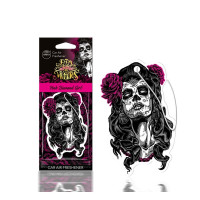 Ароматизатор для авто Aroma Car Dia De Los Muertos Pink Diamond Girl підвісний (83116Pink)