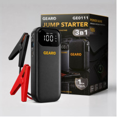 Бустер для авто с повербанком Gearo 20000mAh 1600А (GE0111)