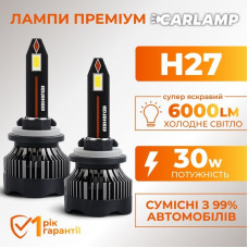 Світлодіодні Led лампи Carlamp Nova Vision 6000 Lm 6500 K (NoVH27)